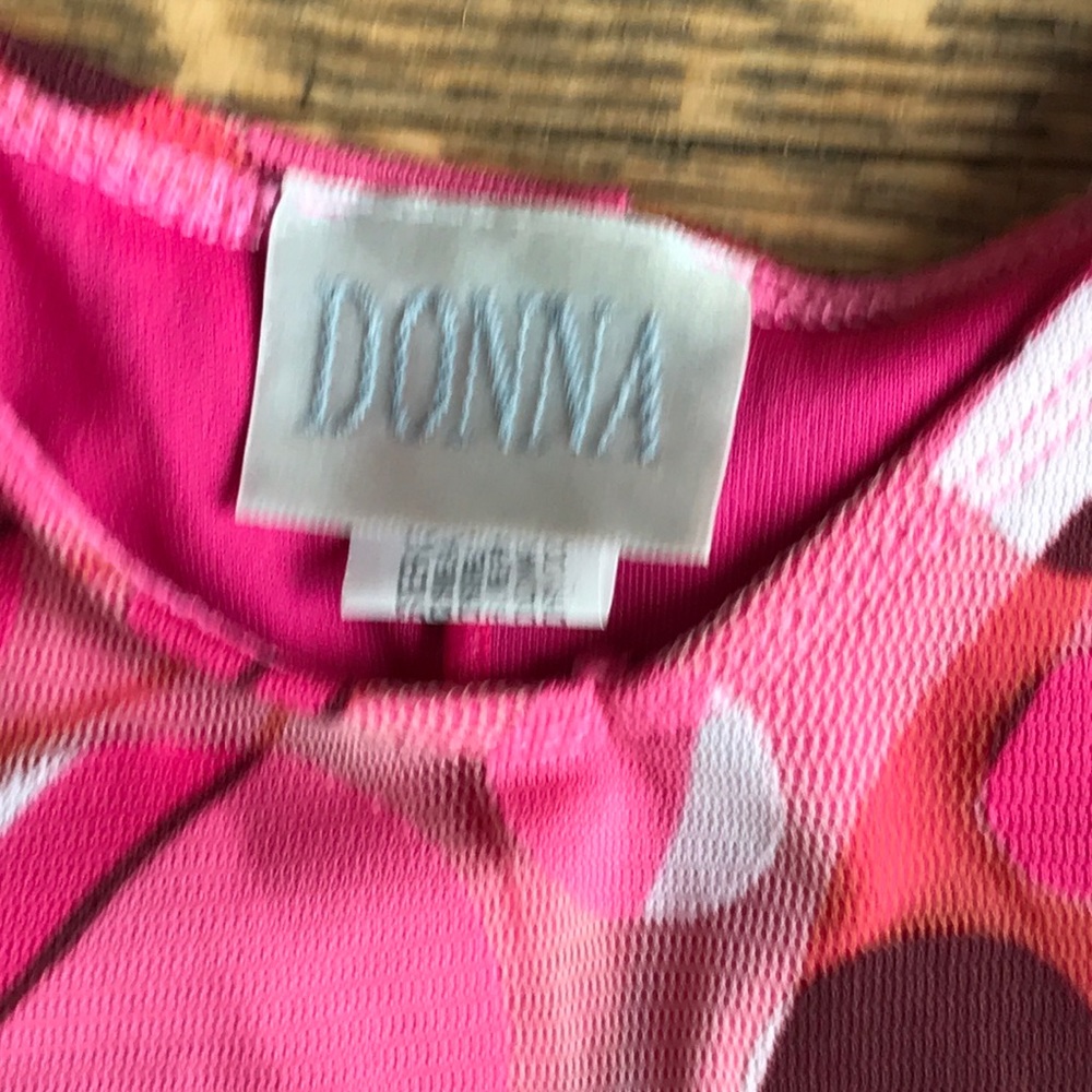 Hot Donna Psychedelic Pink Print Dress - Picture 5 of 6